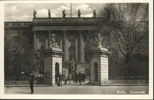 Berlin Universitaet / Berlin /Berlin Stadtkreis