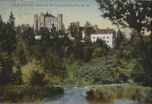 Fuessen Schloss Hohenschwangau /  /