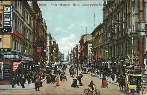 Berlin Friedrichstrasse
Ecke Leipzigstrrasse / Berlin /Berlin Stadtkreis