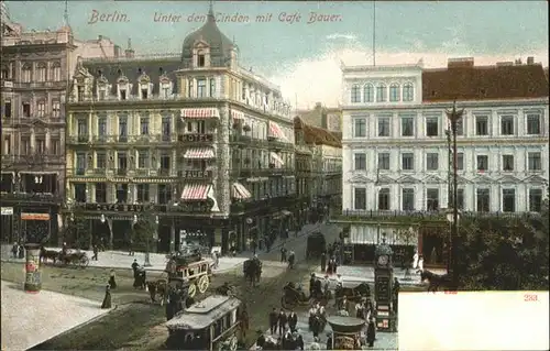 Berlin Unter den Linden
Cafe Bauer / Berlin /Berlin Stadtkreis