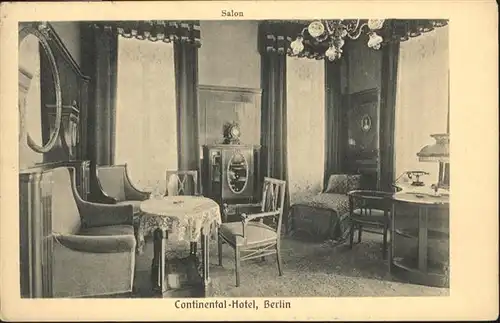 Berlin Continental-Hotel / Berlin /Berlin Stadtkreis