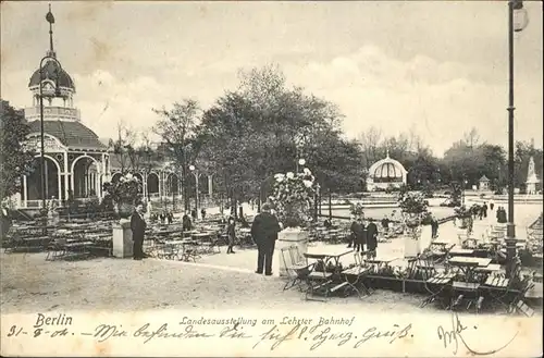 Berlin landesausstellung am Lehrter Bahnhof / Berlin /Berlin Stadtkreis