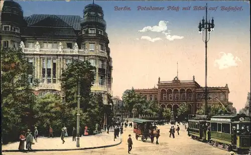 Berlin Potdamer Platz
Bahnhof, Feldpost / Berlin /Berlin Stadtkreis