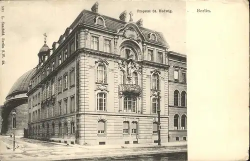 Berlin Propstei St. Hedwig / Berlin /Berlin Stadtkreis