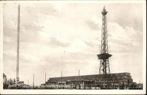 Berlin Funkturm und Ausstellungshallen / Berlin /Berlin Stadtkreis