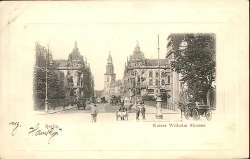 Berlin Kaiser-Wilhelm-Strasse / Berlin /Berlin Stadtkreis