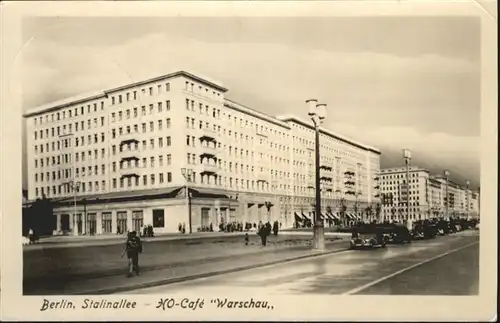 Berlin Cafe Warschau / Berlin /Berlin Stadtkreis