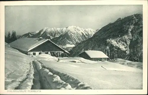 Oberstdorf Schlapoltalpe
Rubi- und Nebelhorn / Oberstdorf /Oberallgaeu LKR