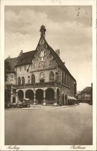 Amberg Oberpfalz Rathaus / Amberg /Amberg Stadtkreis