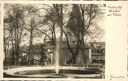 Amberg Oberpfalz Marktplatz
Vilstor / Amberg /Amberg Stadtkreis