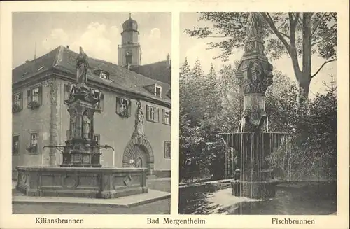 Bad Mergentheim Kiliansbrunnen
Fischbrunnen / Bad Mergentheim /Main-Tauber-Kreis LKR