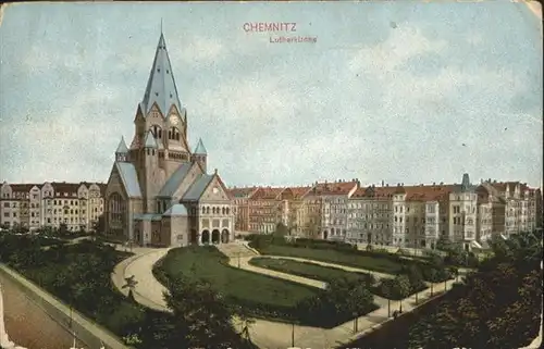 Chemnitz Lutherkirche / Chemnitz /Chemnitz Stadtkreis