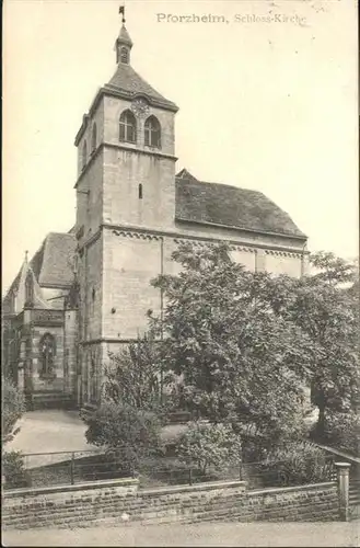 Pforzheim Schlosskirche / Pforzheim /Enzkreis LKR