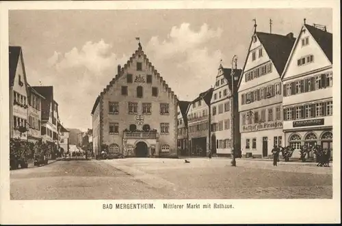 Bad Mergentheim Mittlerer markt
Rathaus / Bad Mergentheim /Main-Tauber-Kreis LKR