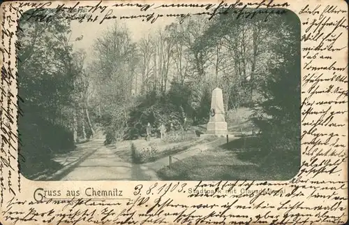 Chemnitz Stadtpark
Clausdenkmal / Chemnitz /Chemnitz Stadtkreis