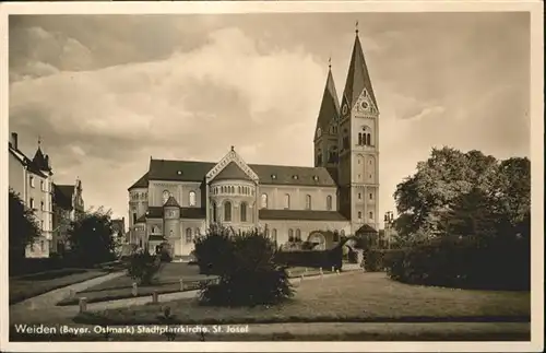 Weiden Oberpfalz Kirche St Josef / Weiden i.d.OPf. /Weiden Stadtkreis