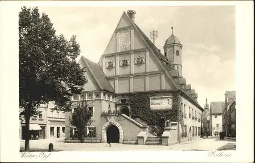 Weiden Oberpfalz Rathaus / Weiden i.d.OPf. /Weiden Stadtkreis