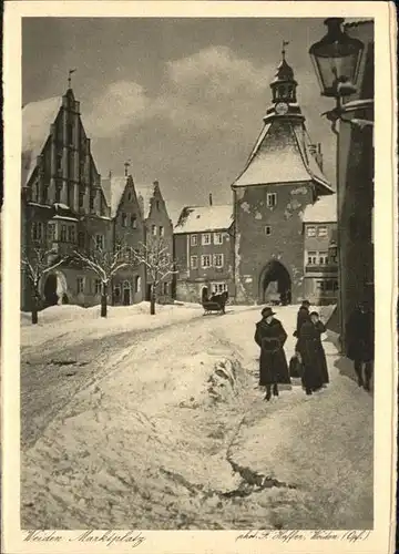 Weiden Oberpfalz Marktplatz / Weiden i.d.OPf. /Weiden Stadtkreis