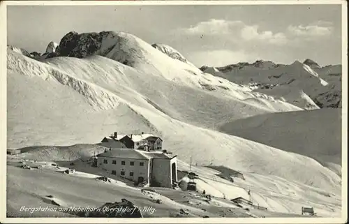 Oberstdorf Bergstation Nebelhorn / Oberstdorf /Oberallgaeu LKR