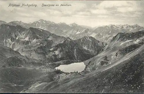 Oberstdorf seealpsee Nebelhorn / Oberstdorf /Oberallgaeu LKR