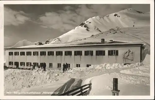 Oberstdorf Bergunterkunftshaus Hoefatsblick / Oberstdorf /Oberallgaeu LKR