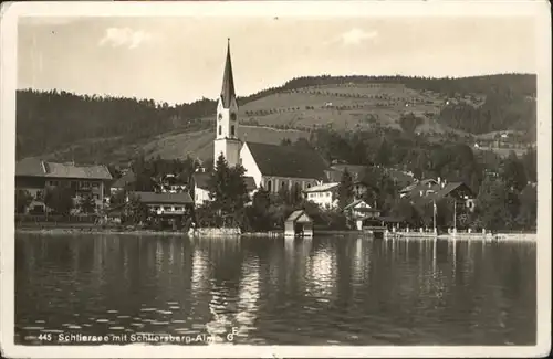 Schliersee Schliersbergalm Kirche  / Schliersee /Miesbach LKR