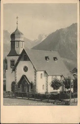 Oberstdorf Kirche  / Oberstdorf /Oberallgaeu LKR