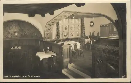 Schliersee Ratsweinstube  / Schliersee /Miesbach LKR