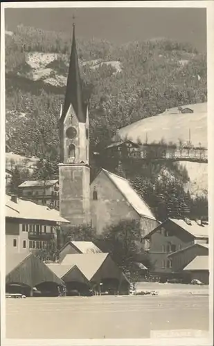Schliersee Kirche  / Schliersee /Miesbach LKR