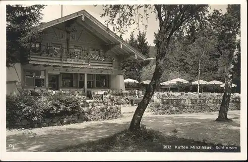 Schliersee Kaffee Milchhaeusl / Schliersee /Miesbach LKR