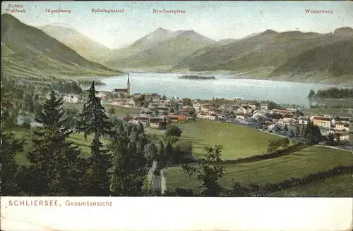 Schliersee Jaegerkamp Westerberg / Schliersee /Miesbach LKR