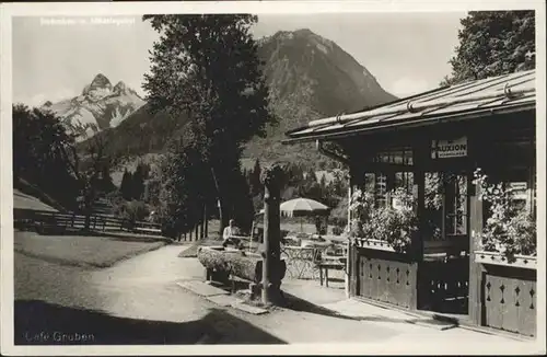 Oberstdorf Cafe Gruben / Oberstdorf /Oberallgaeu LKR