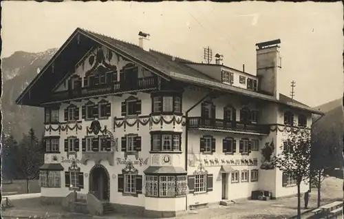Schliersee [Handschriftlich] Gasthof  Neuhaus zur Post / Schliersee /Miesbach LKR