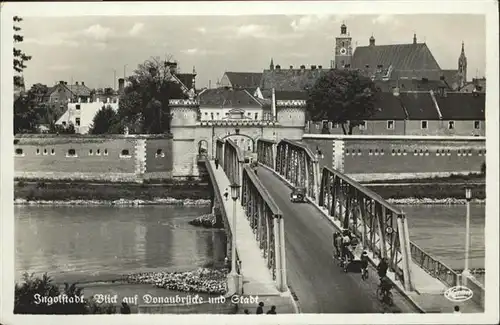 Ingolstadt Donau Donaubruecke / Ingolstadt /Ingolstadt Stadtkreis