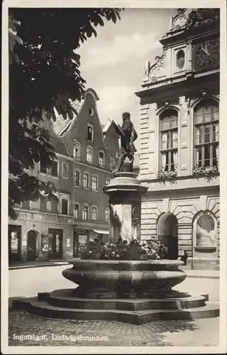 Ingolstadt Donau Ludwigsbrunnen / Ingolstadt /Ingolstadt Stadtkreis