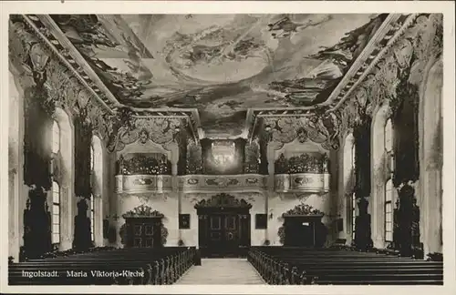 Ingolstadt Donau Maria Viktoria-Kirche / Ingolstadt /Ingolstadt Stadtkreis