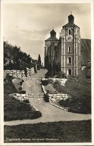 Ingolstadt Donau Obere Pfarrkirche / Ingolstadt /Ingolstadt Stadtkreis