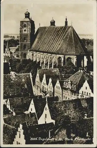 Ingolstadt Donau Obere Pfarrkirche / Ingolstadt /Ingolstadt Stadtkreis