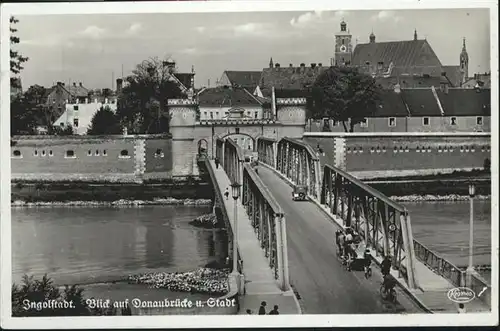 Ingolstadt Donau Donaubruecke / Ingolstadt /Ingolstadt Stadtkreis