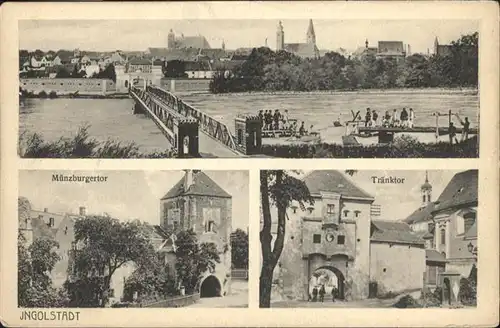 Ingolstadt Donau Muenzburgertor / Ingolstadt /Ingolstadt Stadtkreis