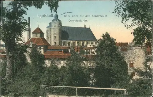 Ingolstadt Donau Oberpfarrkirche / Ingolstadt /Ingolstadt Stadtkreis