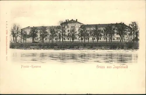 Ingolstadt Donau Pionier-Kaserne / Ingolstadt /Ingolstadt Stadtkreis