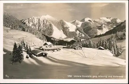 Schliersee Untee Fuerstalm, Miesing, Rotwand / Schliersee /Miesbach LKR