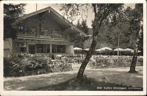 Schliersee Kaffee Milchhaeusl / Schliersee /Miesbach LKR