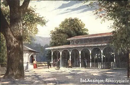 Bad Kissingen Rakoczyquelle / Bad Kissingen /Bad Kissingen LKR