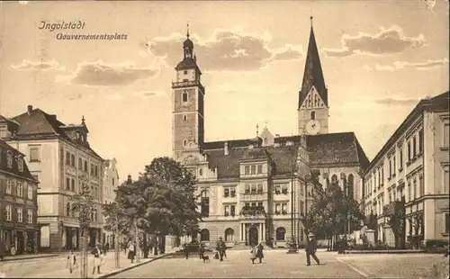Ingolstadt Donau Gouvernementsplatz / Ingolstadt /Ingolstadt Stadtkreis