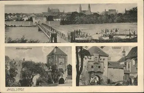 Ingolstadt Donau Muenzburgertor / Ingolstadt /Ingolstadt Stadtkreis