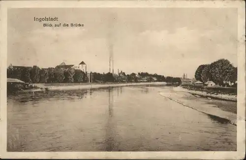 Ingolstadt Donau Bruecke / Ingolstadt /Ingolstadt Stadtkreis