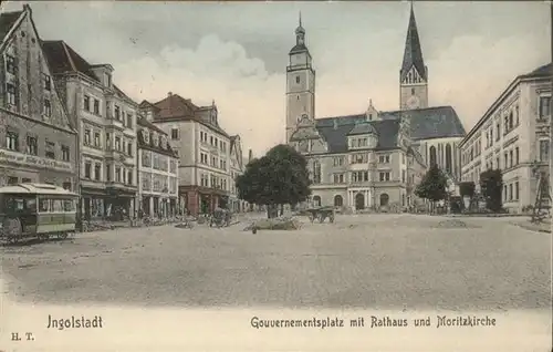 Ingolstadt Donau Gouvernementsplatz
Rathaus, Moritzkirche / Ingolstadt /Ingolstadt Stadtkreis