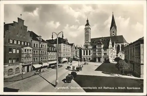 Ingolstadt Donau Gouvernementsplatz
Rathaus, Staedt. Sparkasse / Ingolstadt /Ingolstadt Stadtkreis